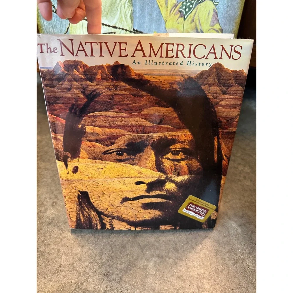 Turner‎ Publishing The Native Americans Illustrated History Hardcover Book